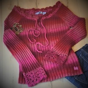 Mudd Jeans - Fun and cozy ombre sweater!